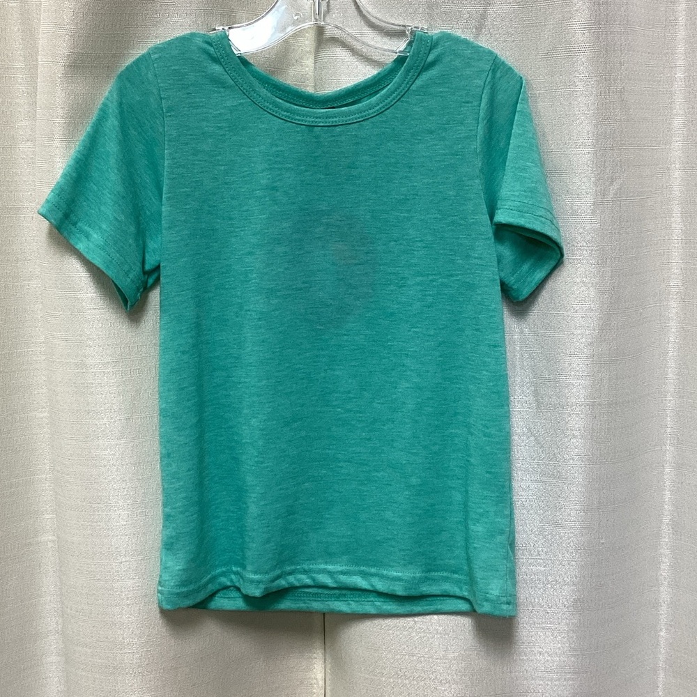 Vibrant Green Kids Short Sleeve Tee